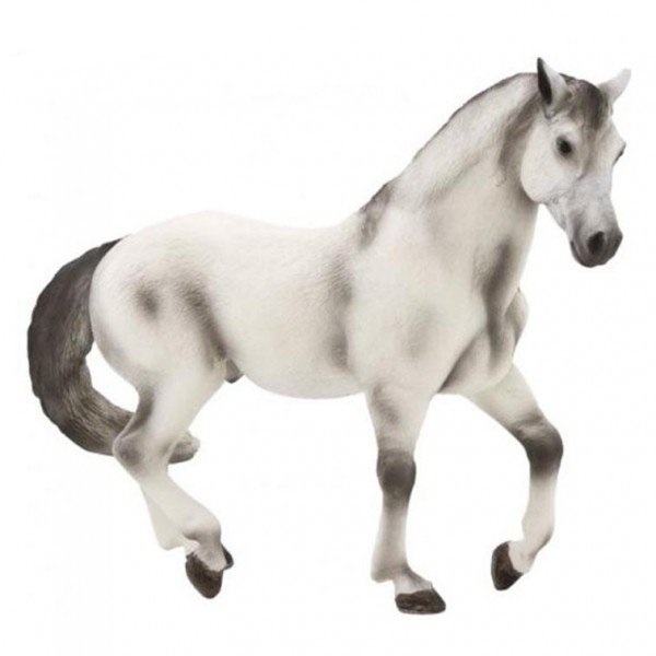 اسب اسپانیایی - 387149 - فیگور - نقره ای / Mojo