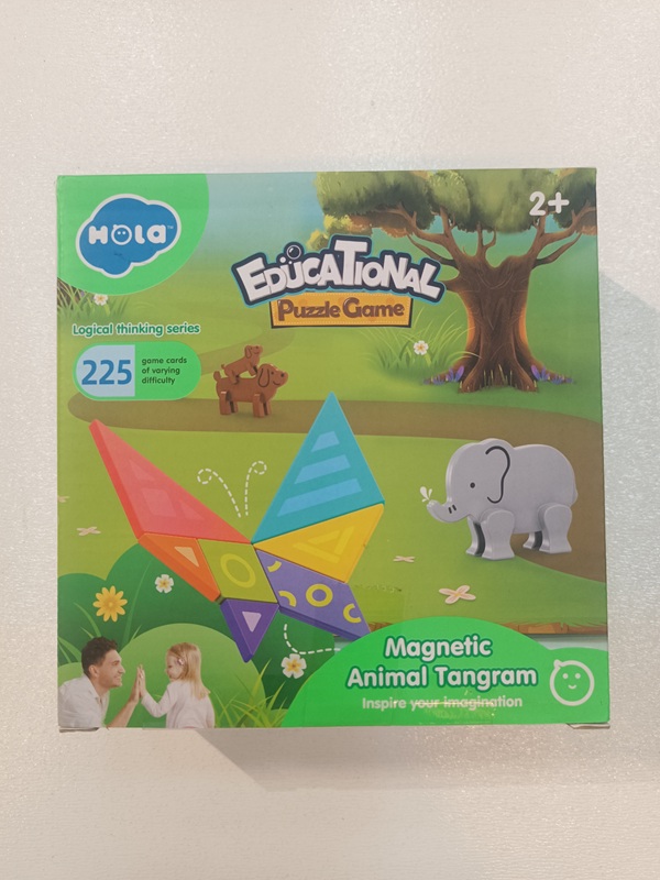 پازل حیوانات E 7982 - آهنربایی - هولی تویز / hola