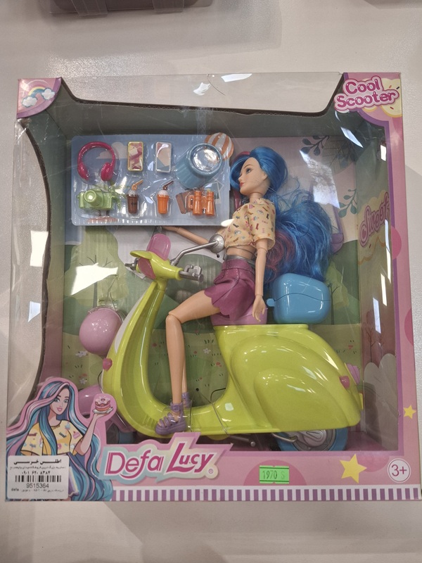 عروسک دفا - 8501 - با موتور / defa