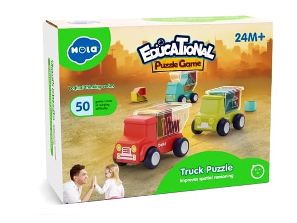 پازل کامیون کد E 7980 هولی تویز  - hola