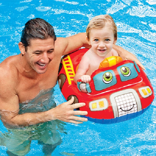 حلقه شنا بادی ماشین 3 مدل cm 86*58 کد 59586 -  Intex