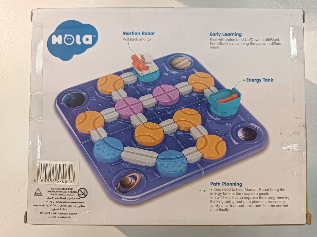 پازل کشف سیارات کد E 7989 هولی تویز  - hola