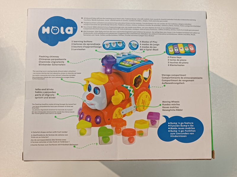 اسباب بازی قطار آی کیو هولی تویز  - 556