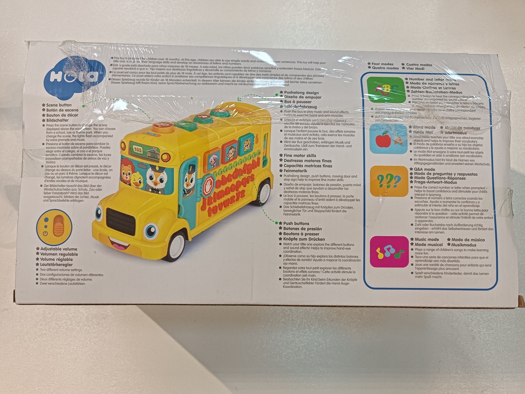 اتوبوس مدرسه حروف کد 3126 هولی تویز  - hola