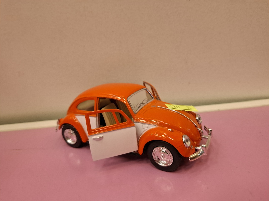 فولکس بیتل دو رنگ - KT 5373 فلزی 1:32 / Kinsmart