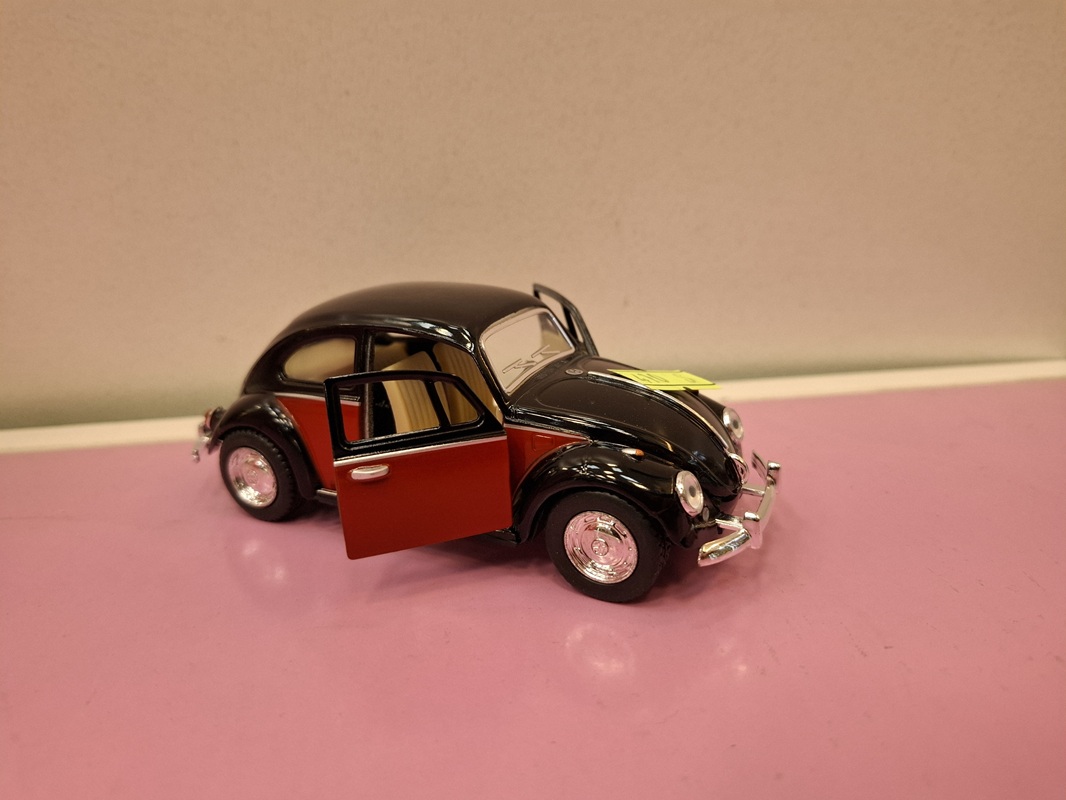 فولکس بیتل دو رنگ - KT 5373 فلزی 1:32 / Kinsmart