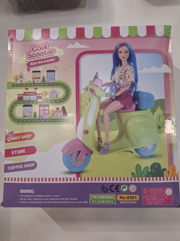 عروسک دفا - 8501 - با موتور / defa