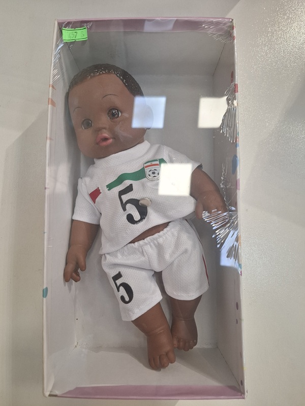 عروسک سرامیکی - 9909 - فوتبالی / آوا