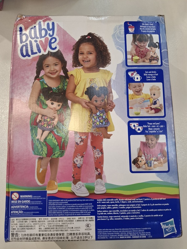 عروسک بی بی الیو - E 0635 - با مخلوط کن / Hasbro